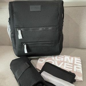 Dagne Dover Large Indi Air Mesh Diaper Backpack - Onyx/Black